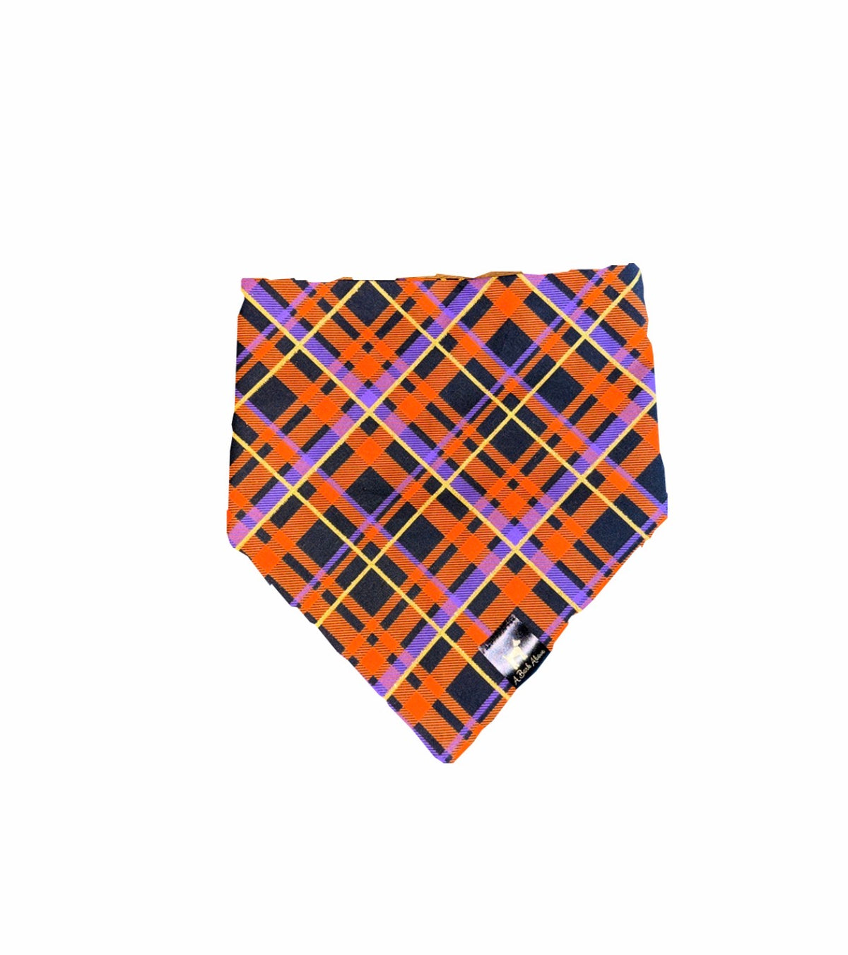 Halloween Plaid Bandana