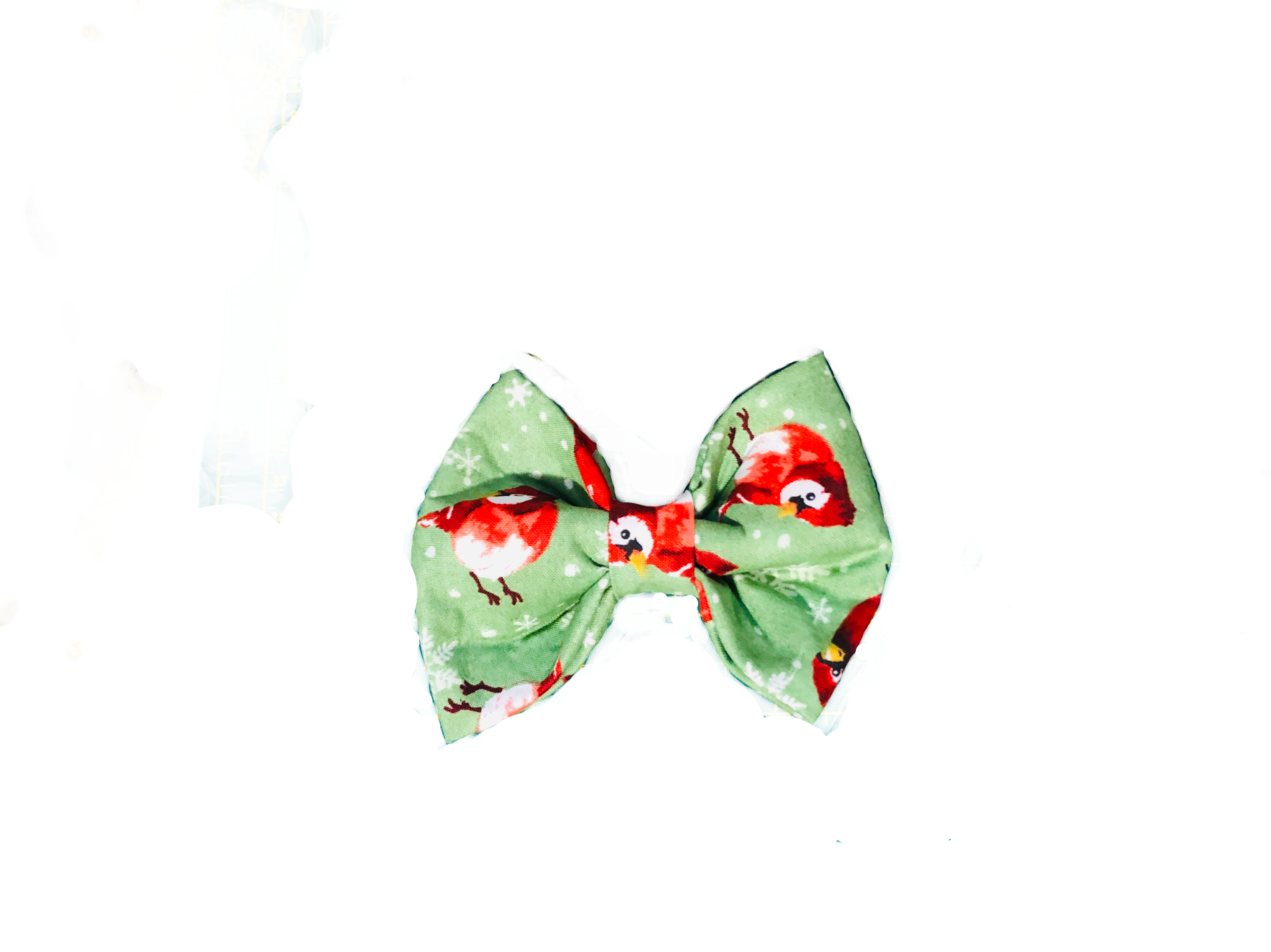 Christmas Cardinal Bow