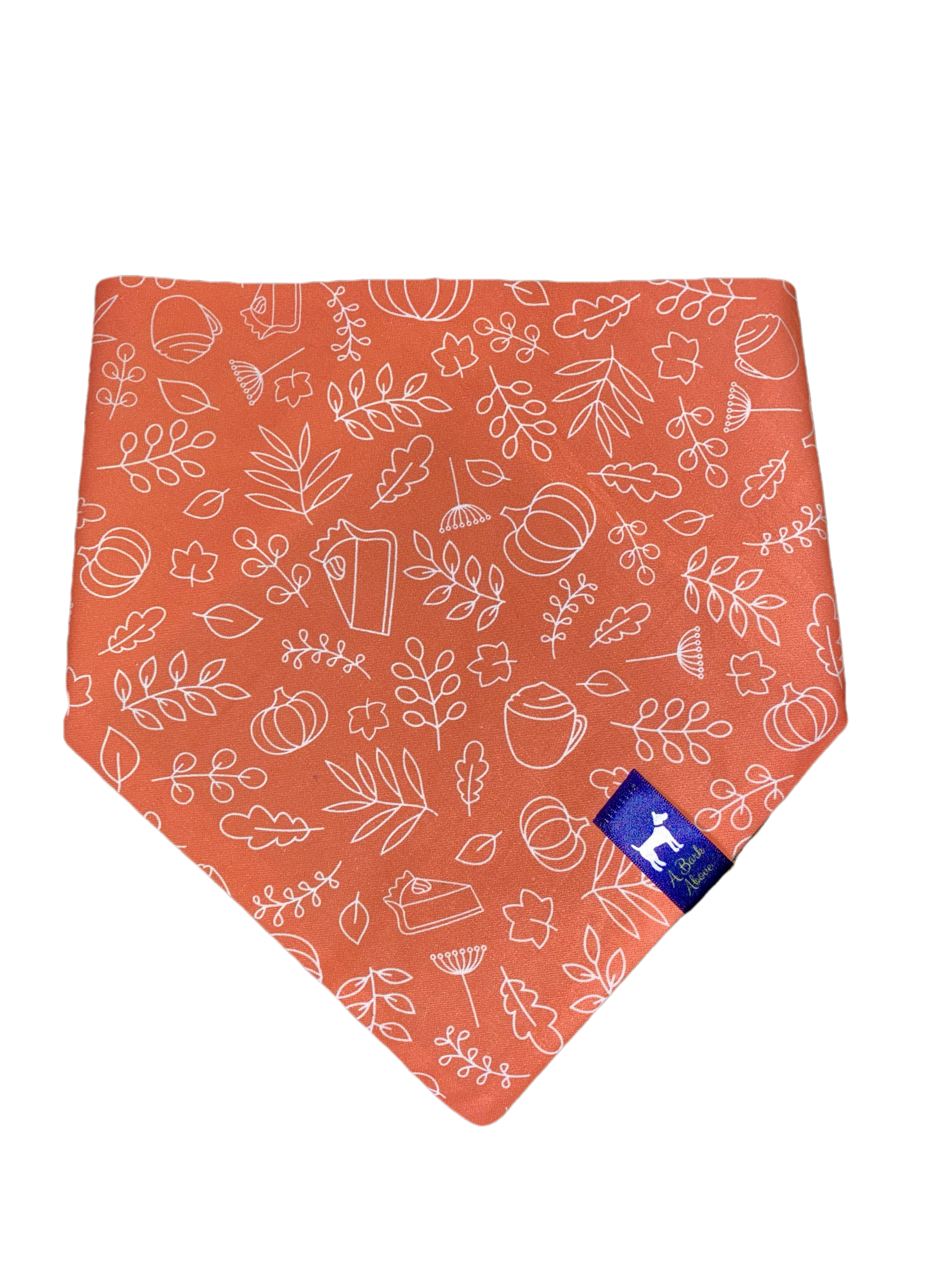 Orange Fall Bandana