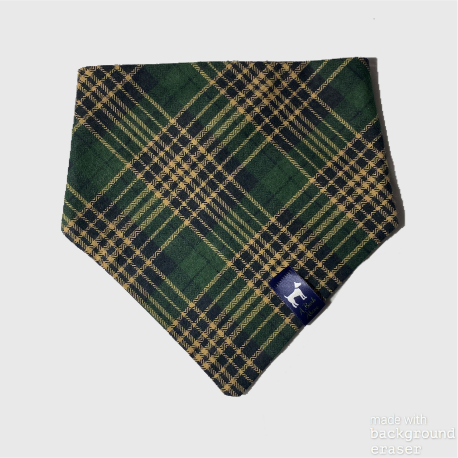 Evergreen Plaid Bandana